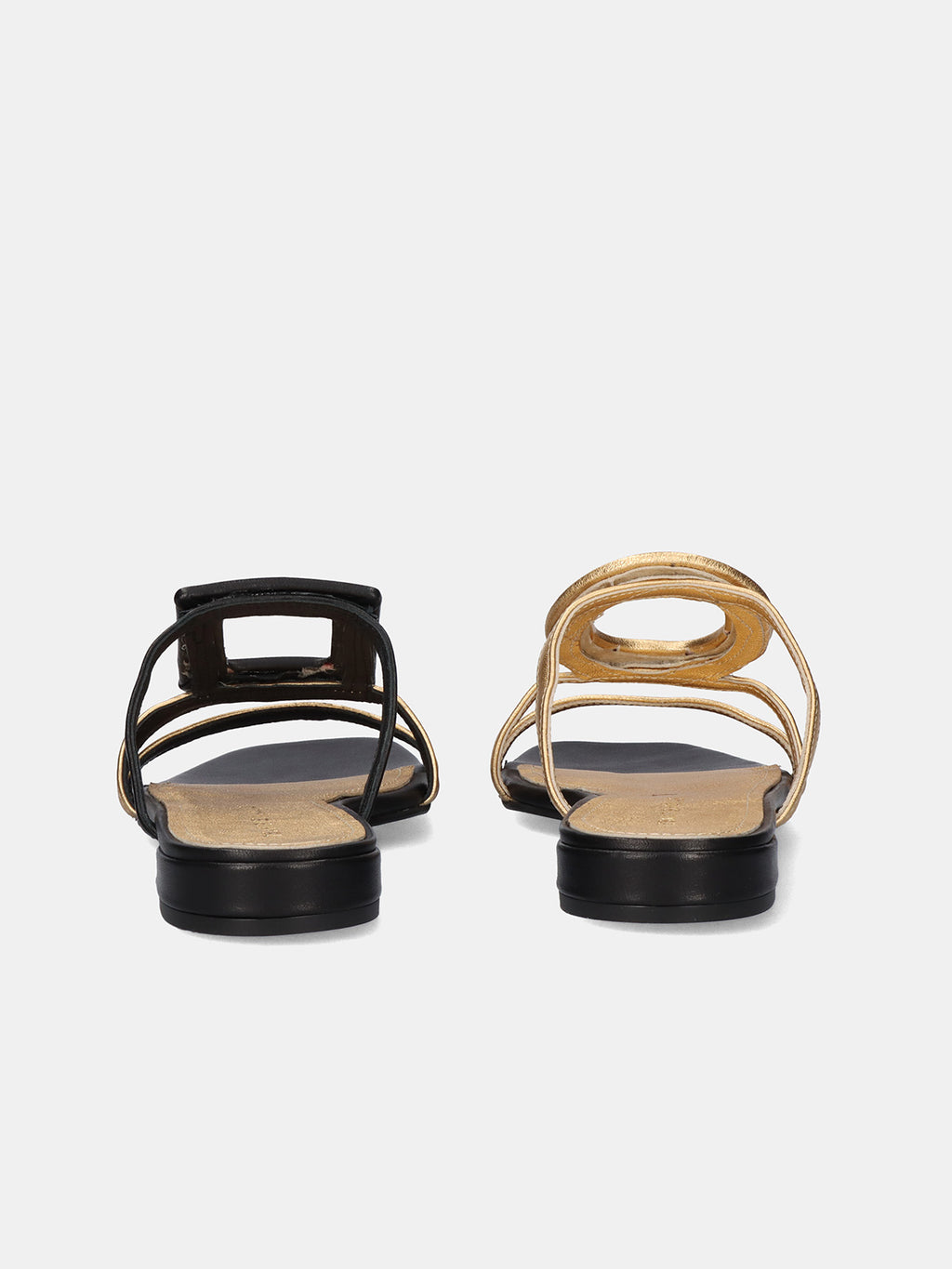 580 FEDRA LEATHER BLACK GOLD