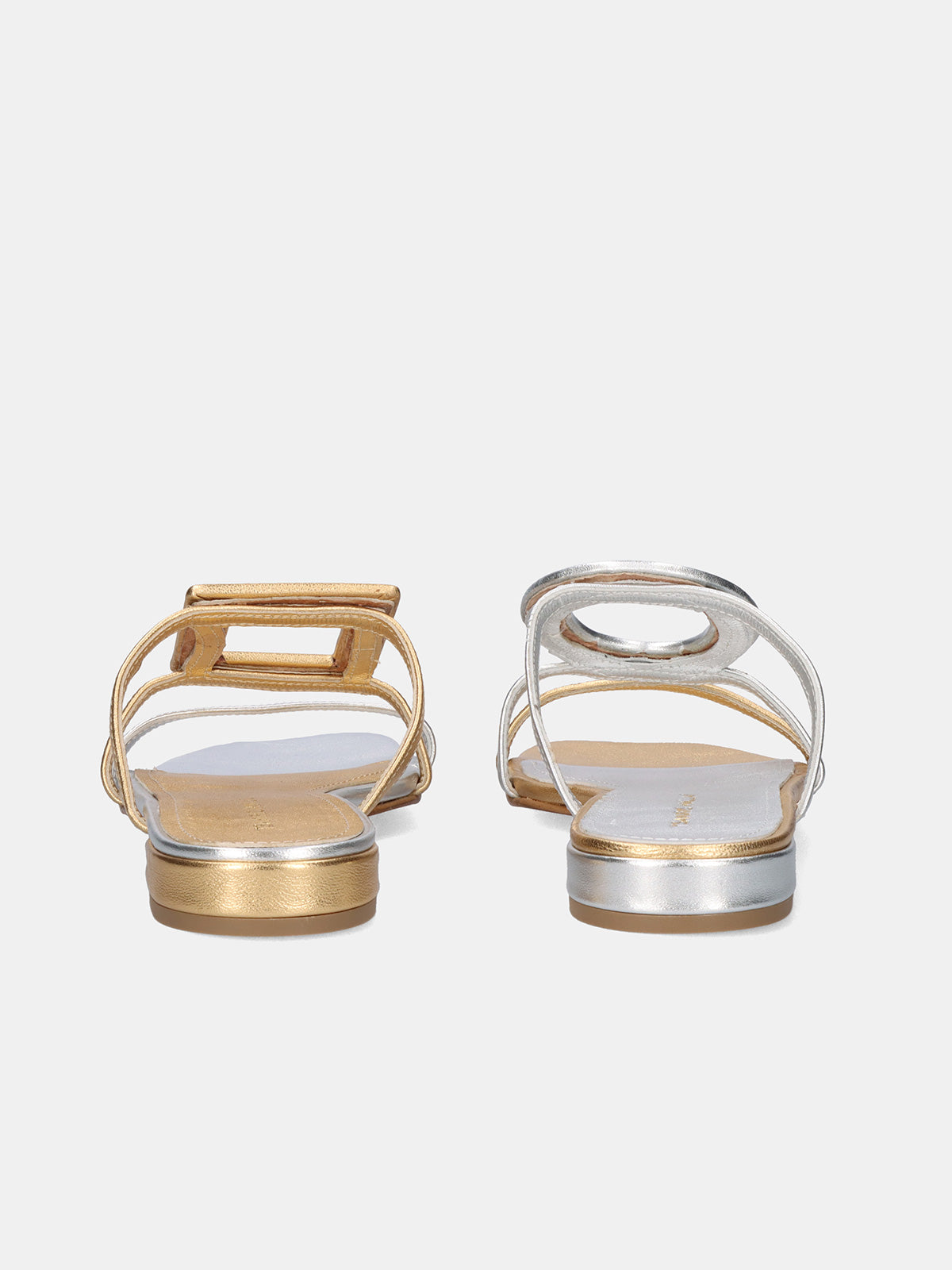 580 FEDRA LEATHER SILVER GOLD