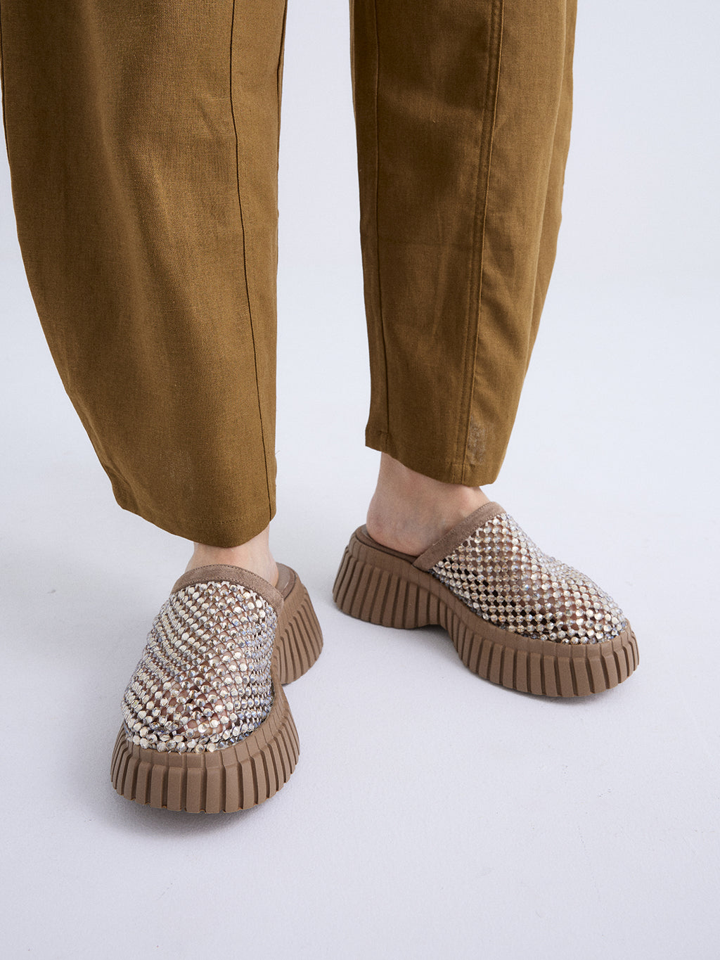 581 MAGGIE SUEDE TAUPE