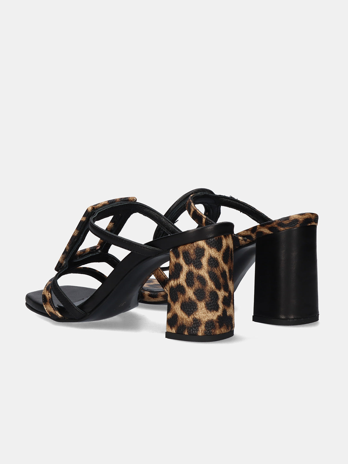 599 BRUNA LEOPARD BLACK