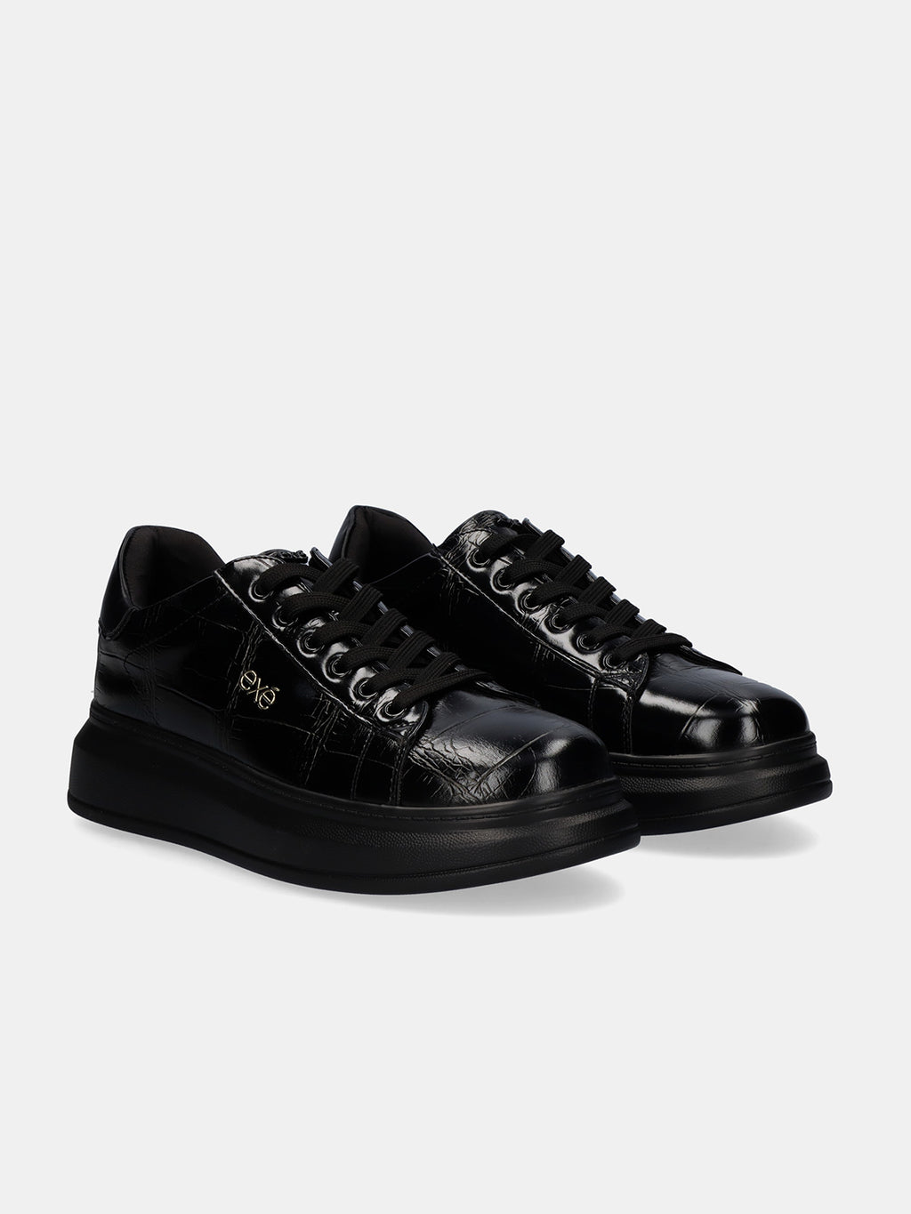66-22WEX166 CROCO BLACK