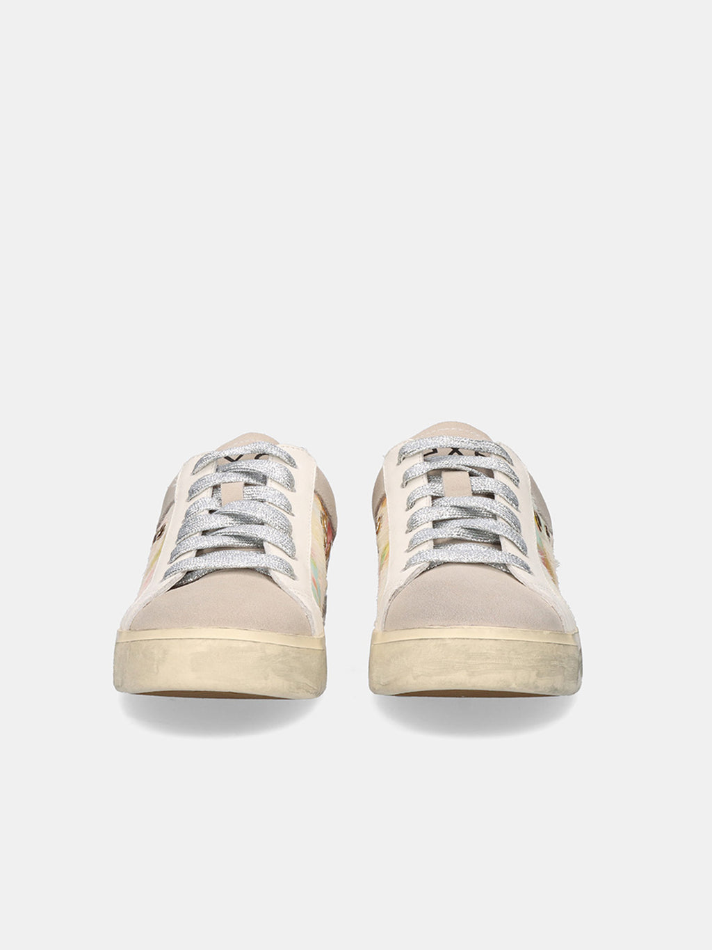 705-10 LEATHER WHITE GREY