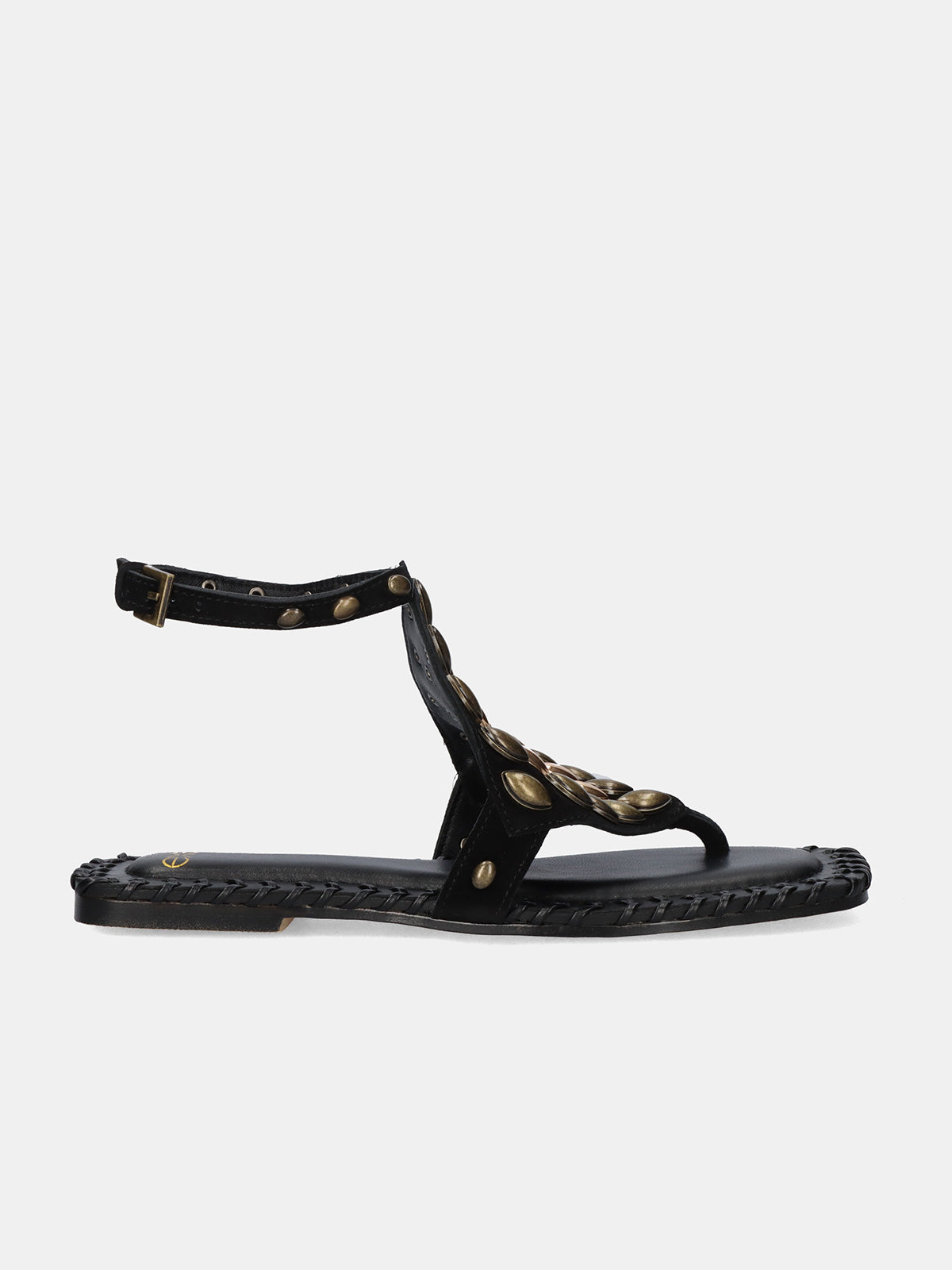 815-1 LEATHER BLACK