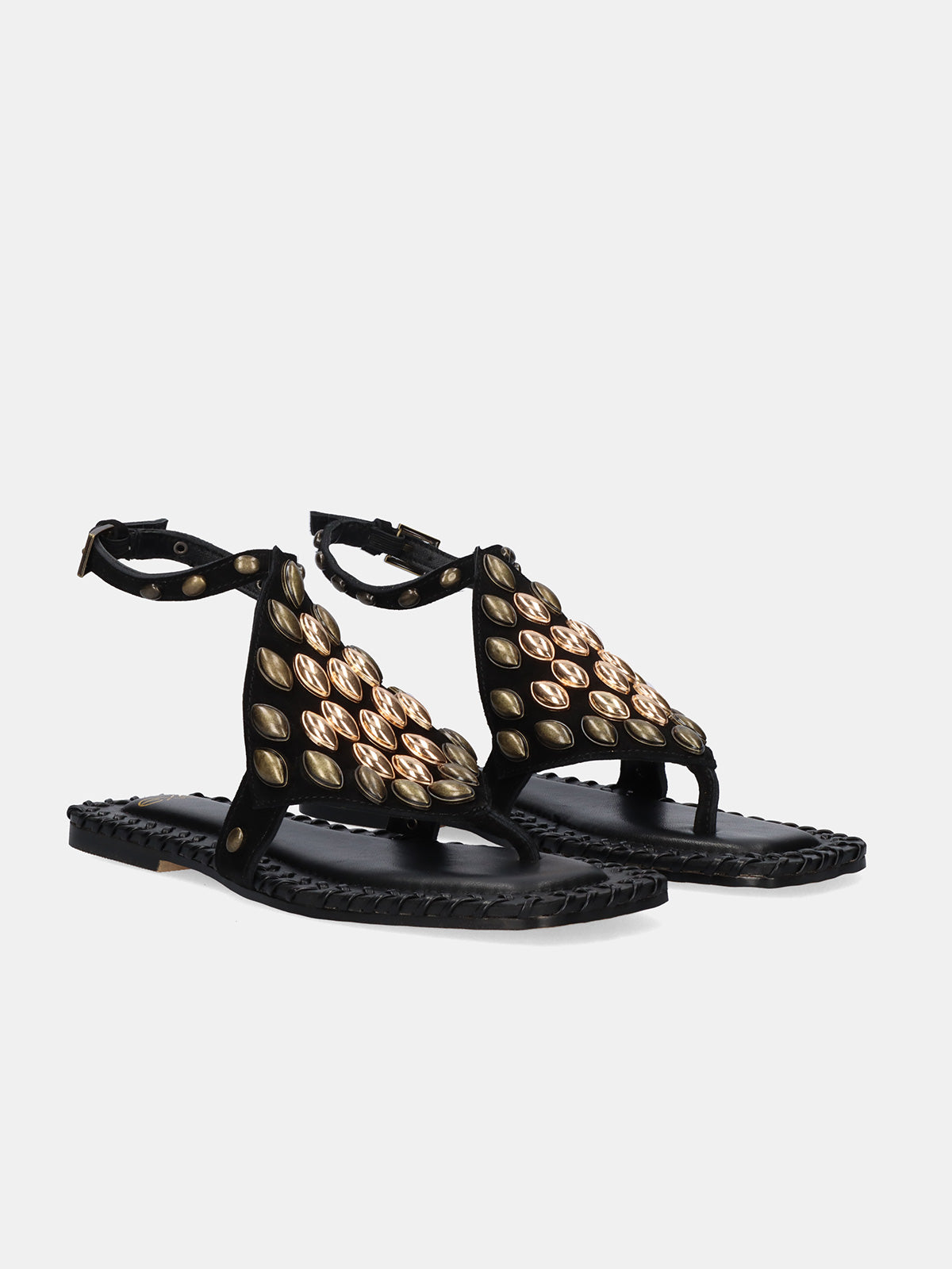 815-1 LEATHER BLACK