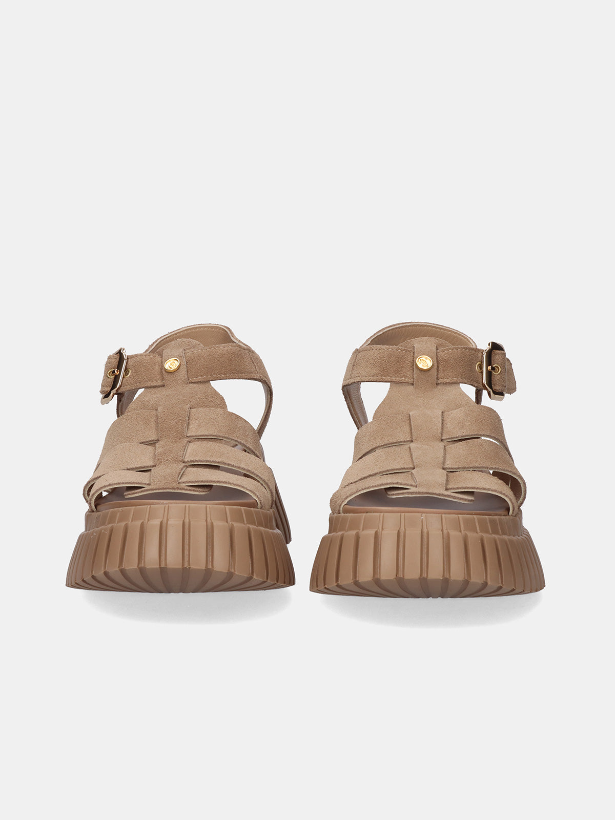 842 MAGGIE SUEDE TAUPE