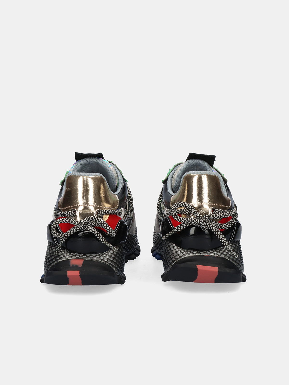 8830-2 LEATHER GREY GREEN