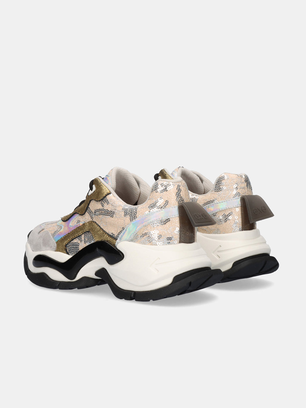 901-8 LEATHER GREY GOLD