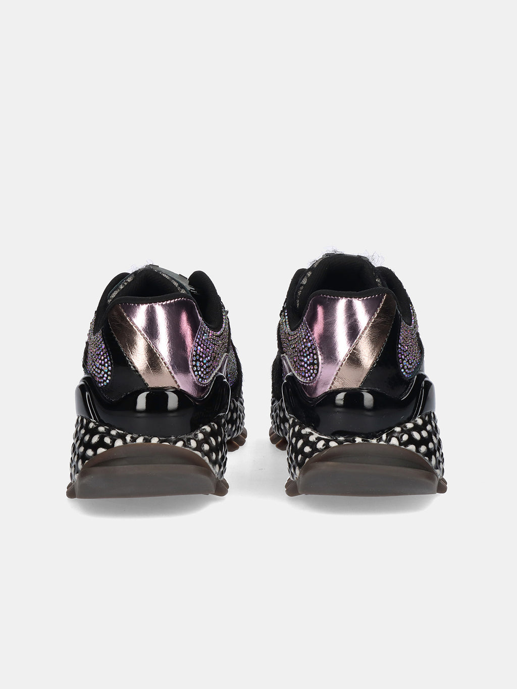 928-12 LEATHER BLACK PURPLE
