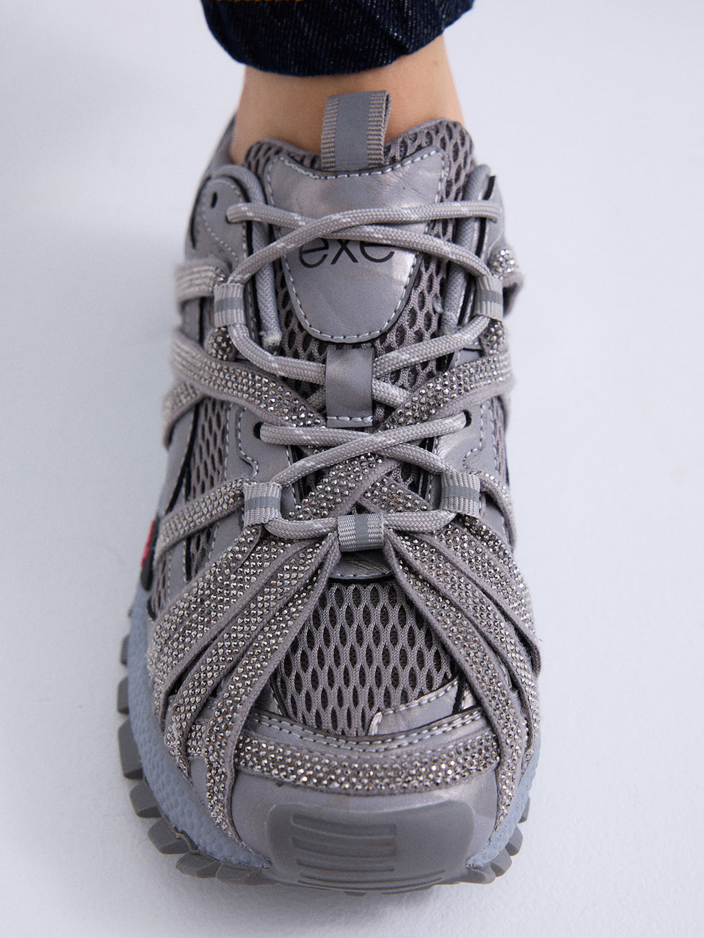 928-22 STRASS GREY PEWTER
