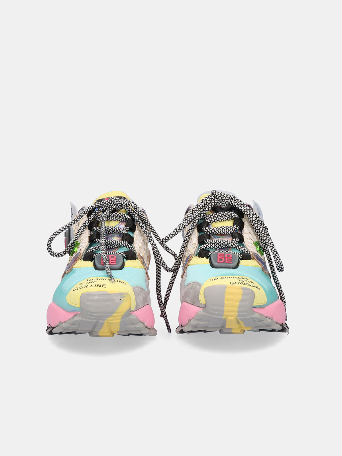 928-3 LEATHER BLUE PINK