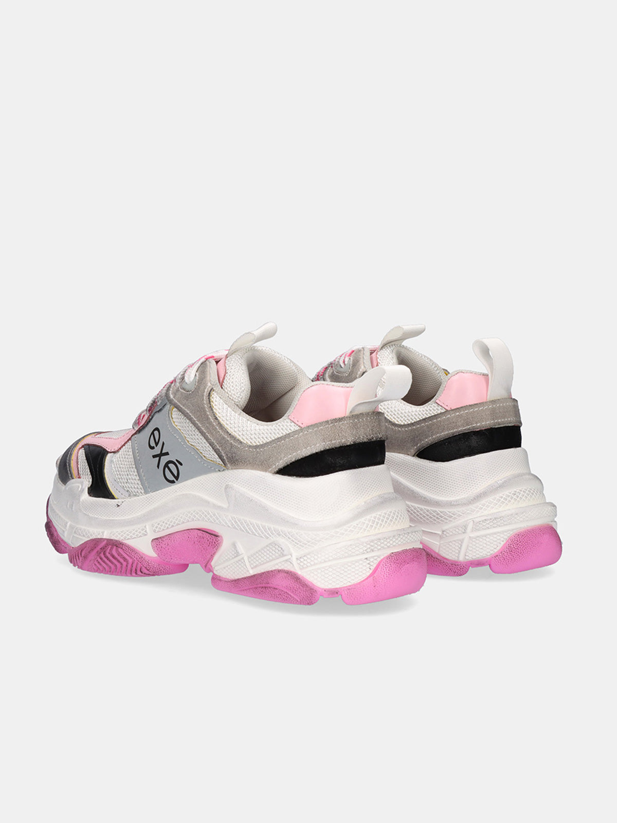 930-10 LEATHER GREY PINK