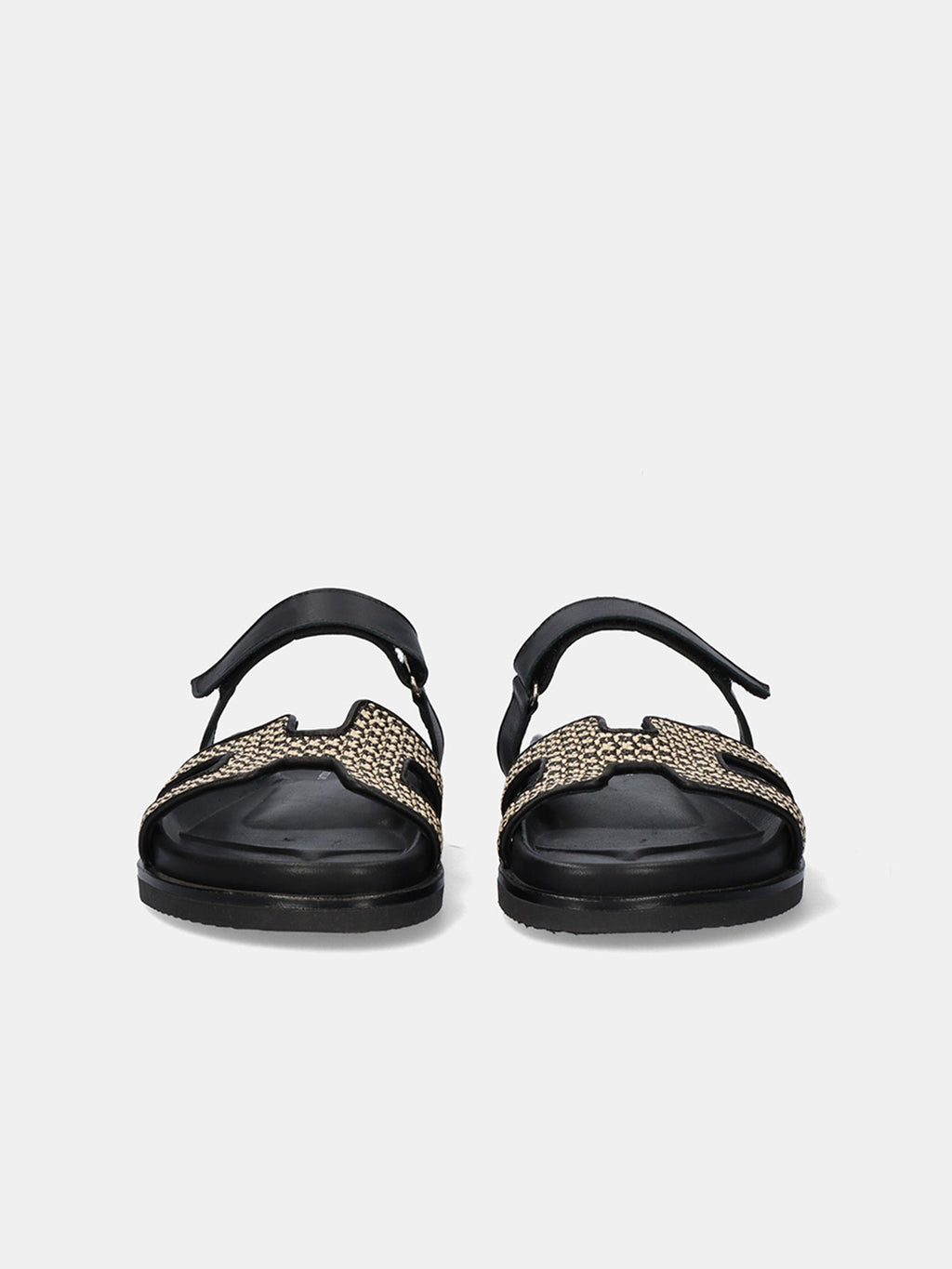 966 KIMOLOS LEATHER BEIGE BLACK