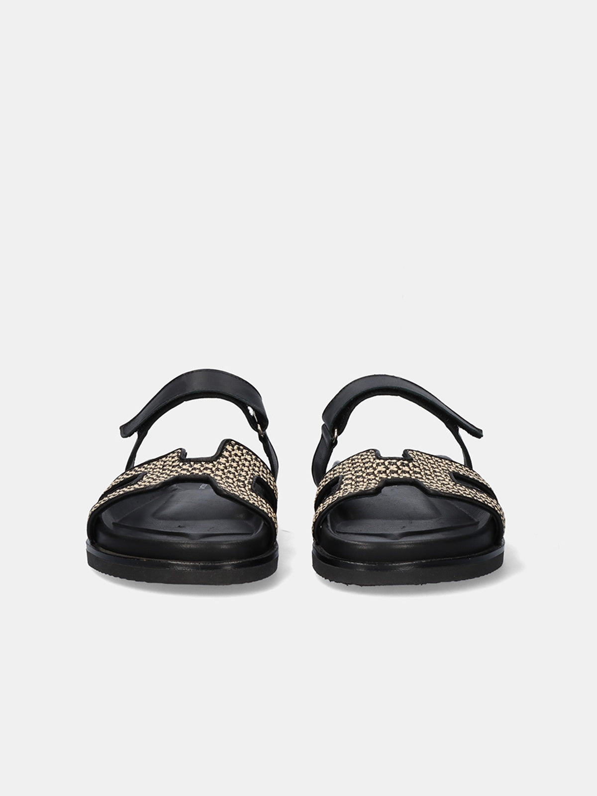 966 KIMOLOS LEATHER BEIGE BLACK