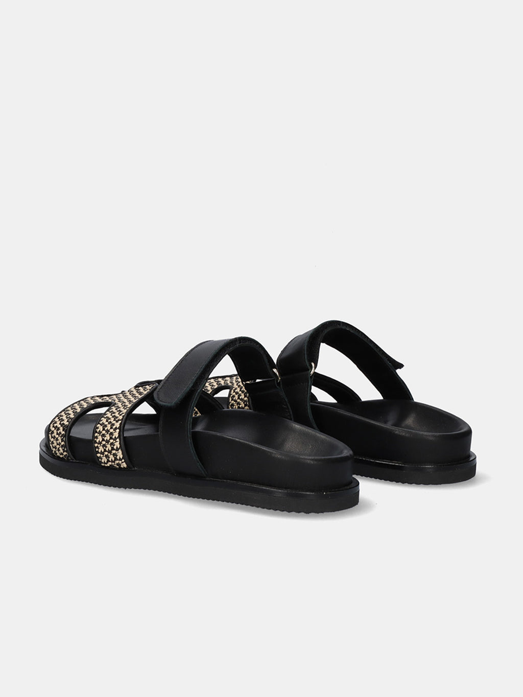 966 KIMOLOS LEATHER BEIGE BLACK