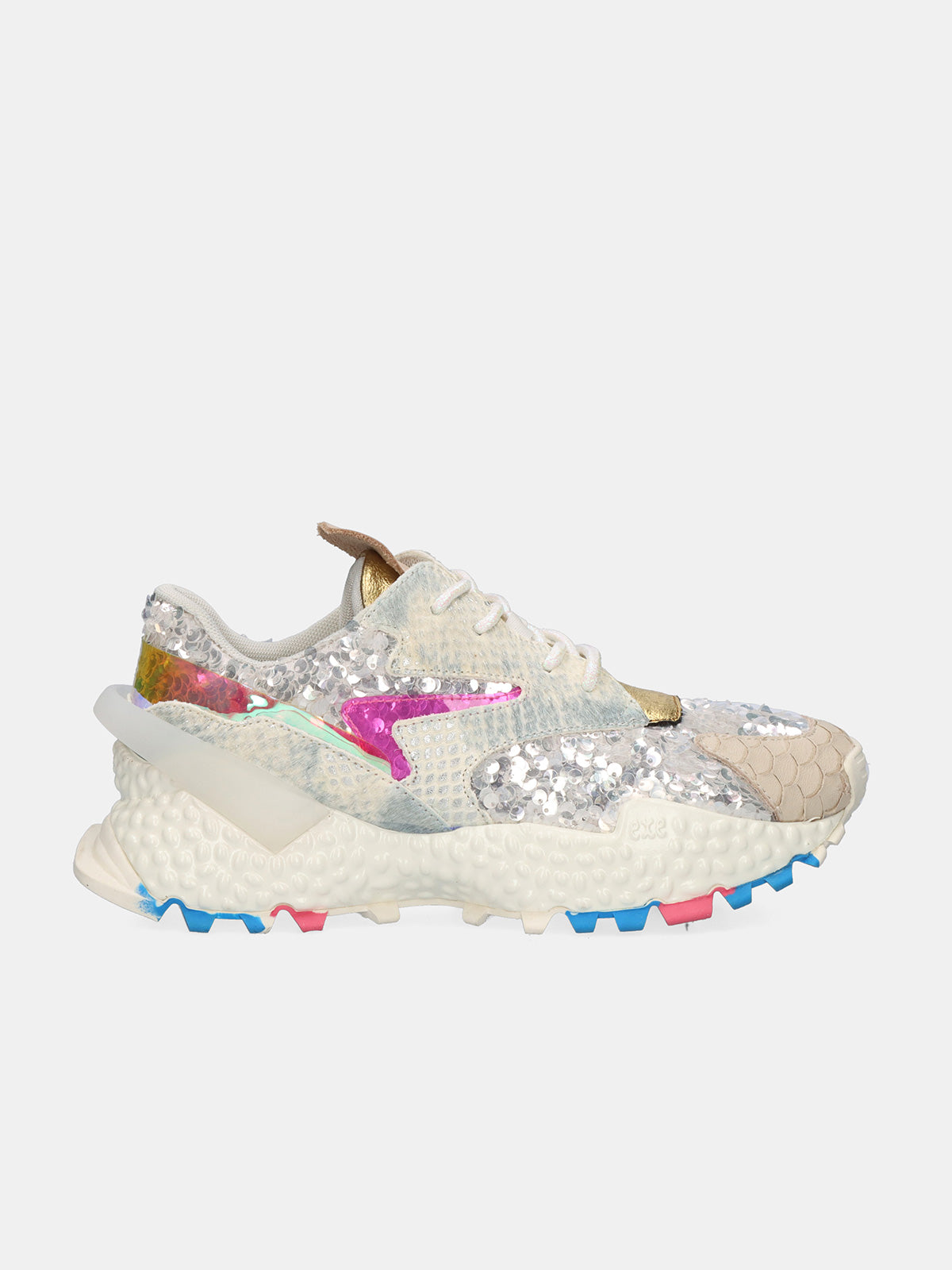 999-14 LEATHER BEIGE SILVER