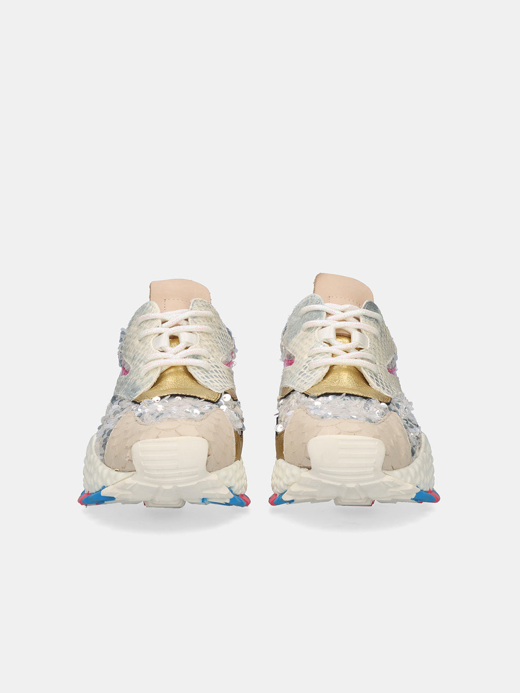 999-14 LEATHER BEIGE SILVER