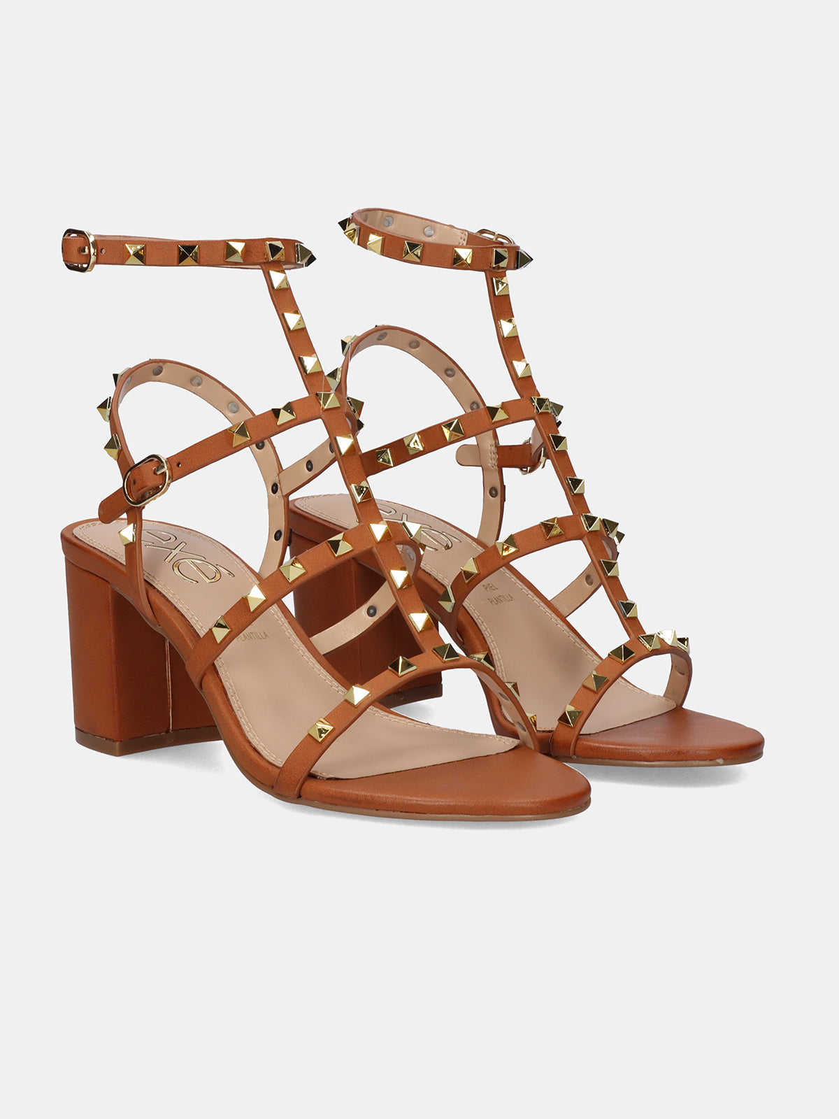 ADELE-514 PU TAN GOLD