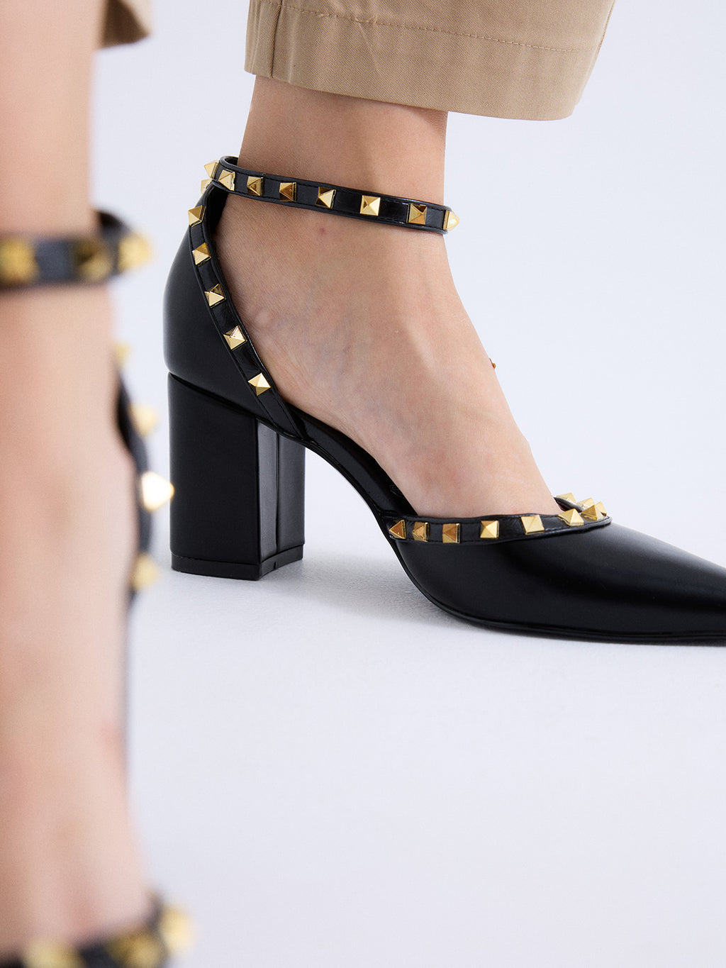 ALINDA-852 PU BLACK GOLD