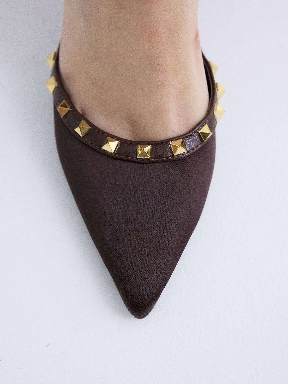 ALINDA-852 SATIN BROWN GOLD
