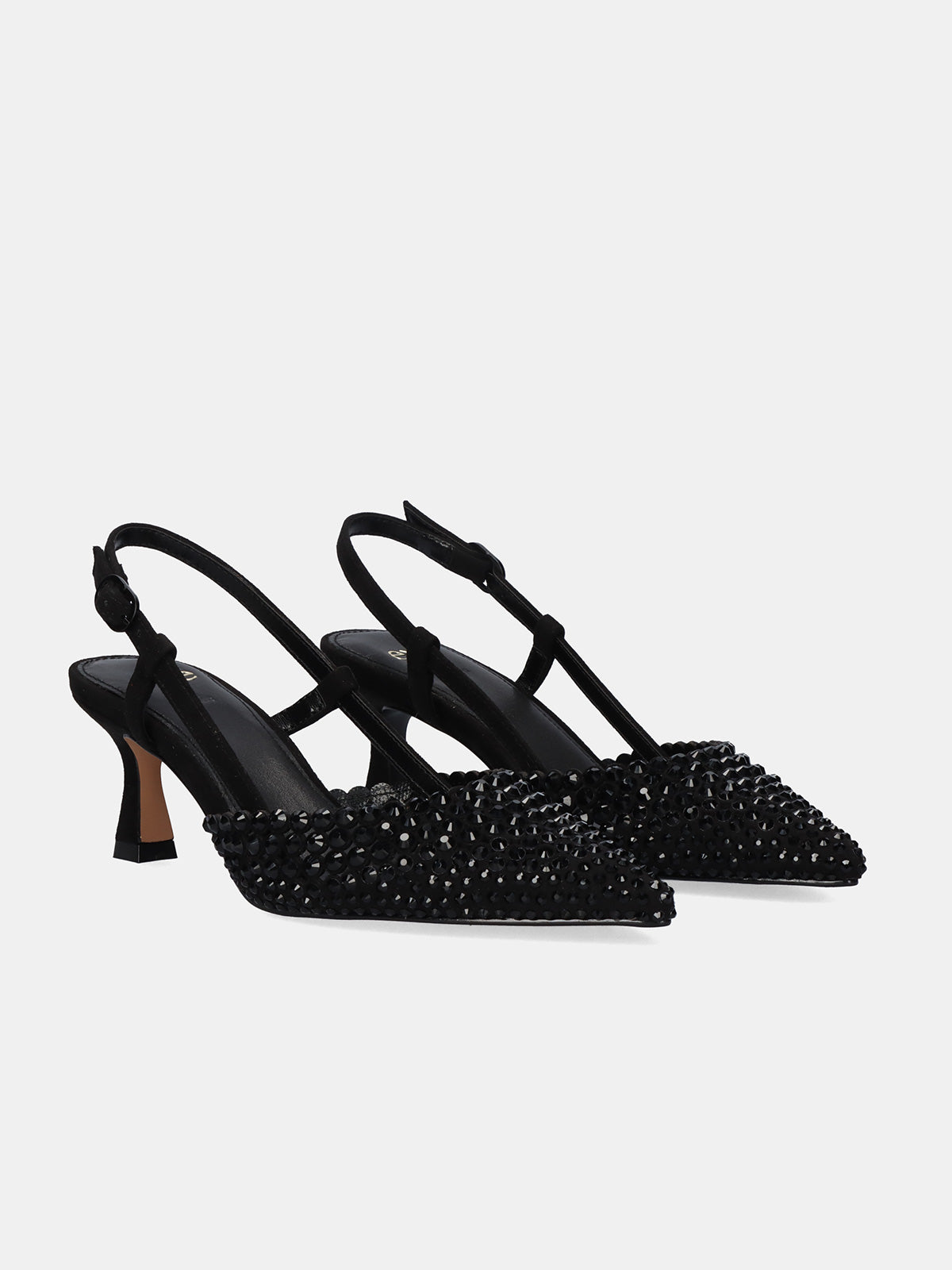 ALISA-410 STRASS BLACK