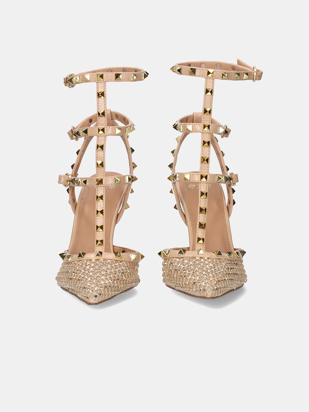 ANGELIA-716 STRASS BEIGE GOLD