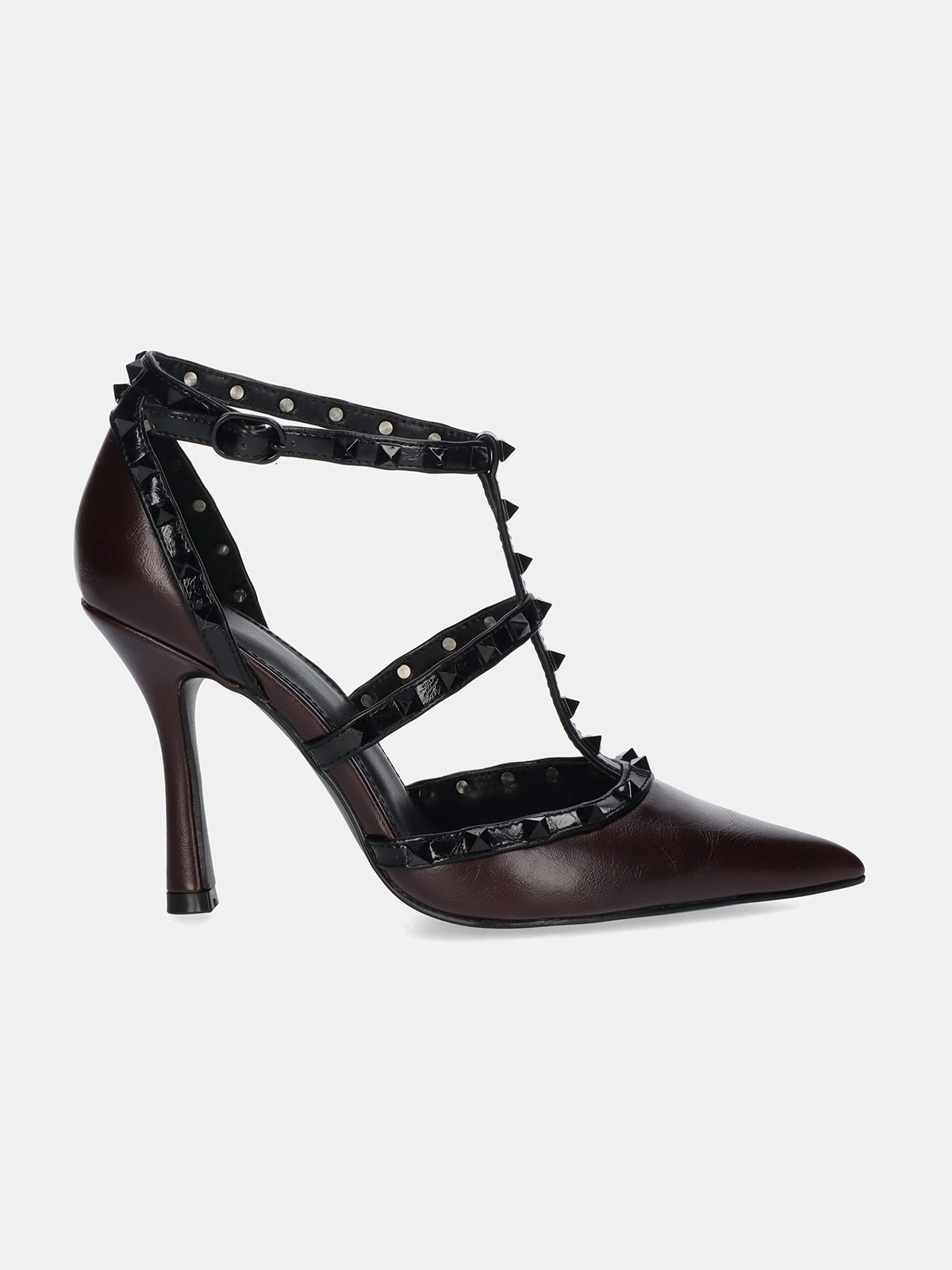 ANGELIA-815 PU BORDEAUX BLACK