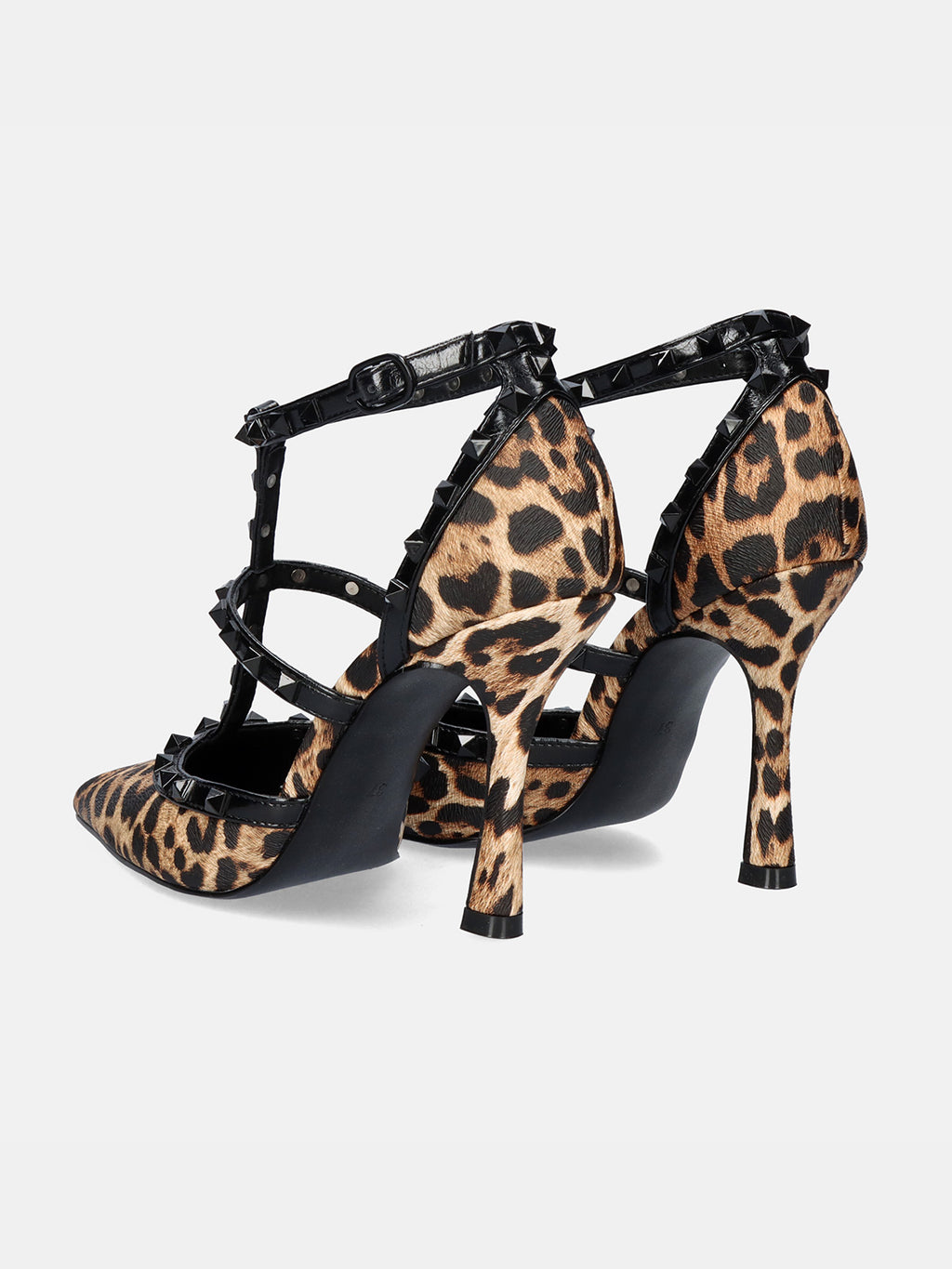 ANGELIA-815 PU LEOPARD BLACK