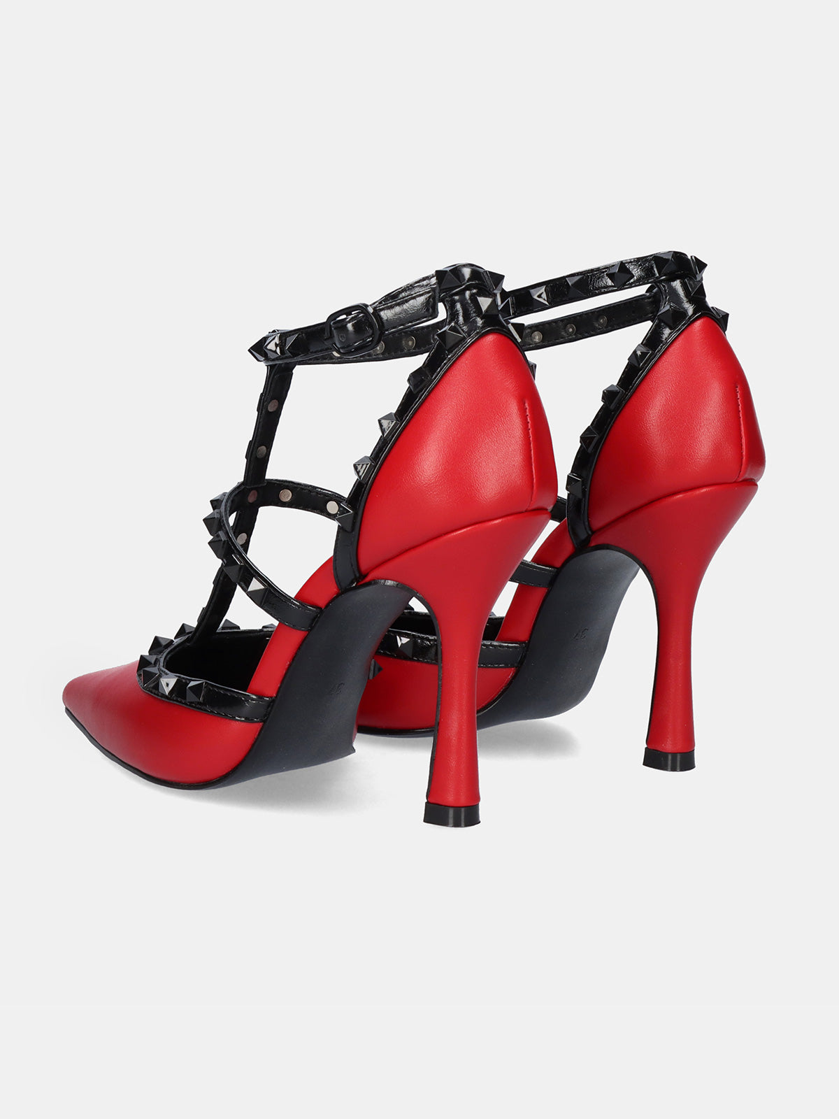 ANGELIA-815 PU RED BLACK