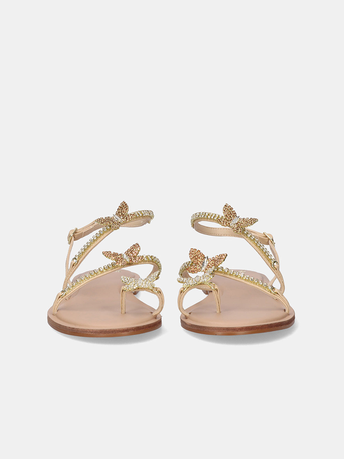 ANGELINA-126 STRASS BEIGE