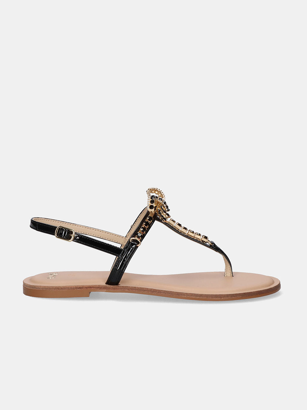 ANGELINA-128 STRASS BLACK