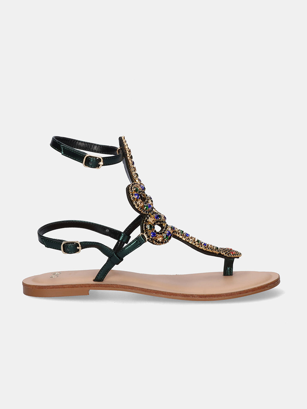 ANGELINA-129 STRASS OLIVE