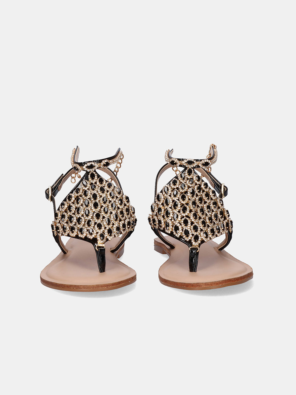 ANGELINA-130 STRASS BLACK