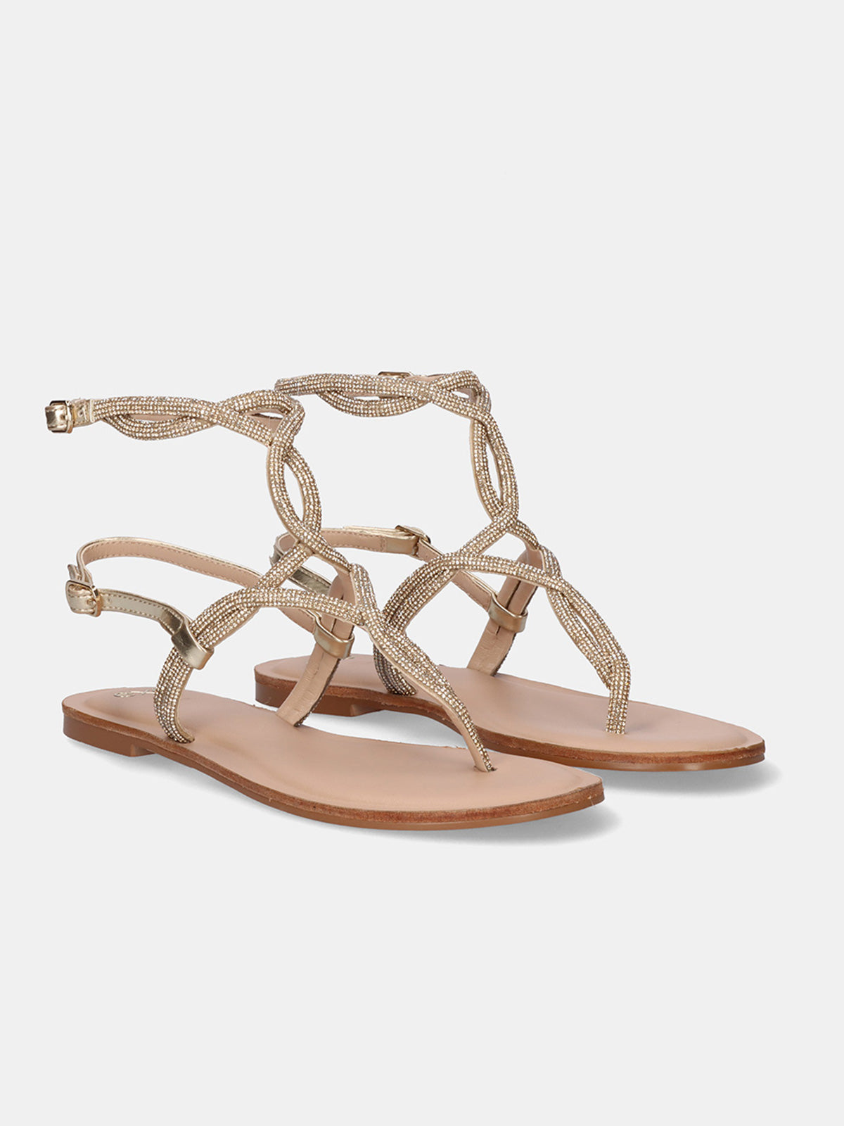 ANGELINA-136 STRASS GOLD