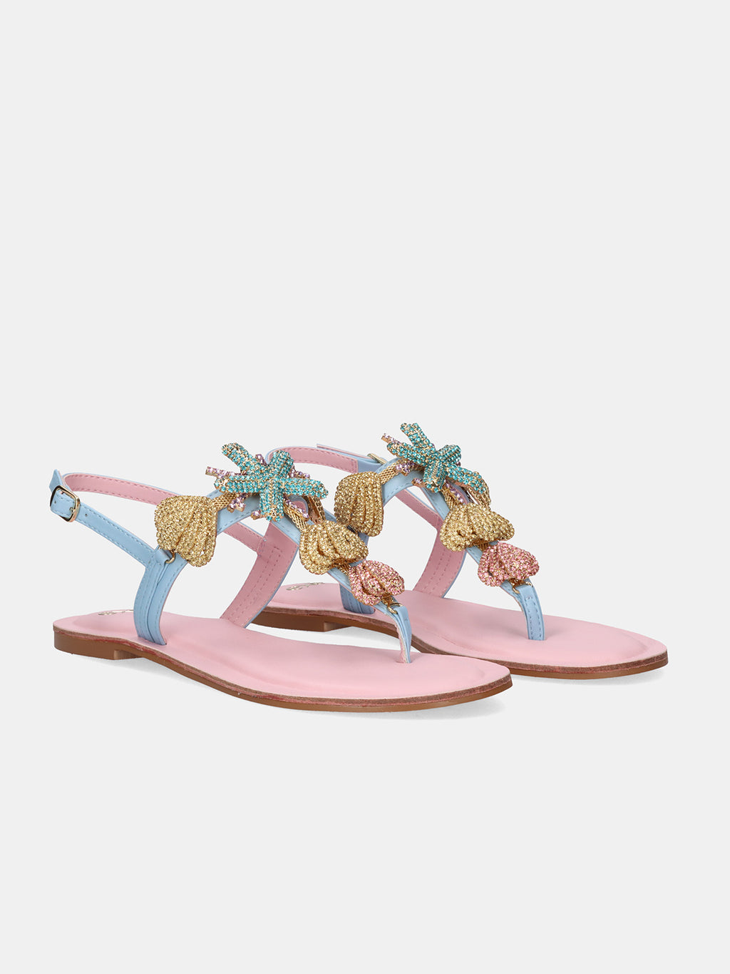 ANGELINA-158 STRASS AQUA PINK