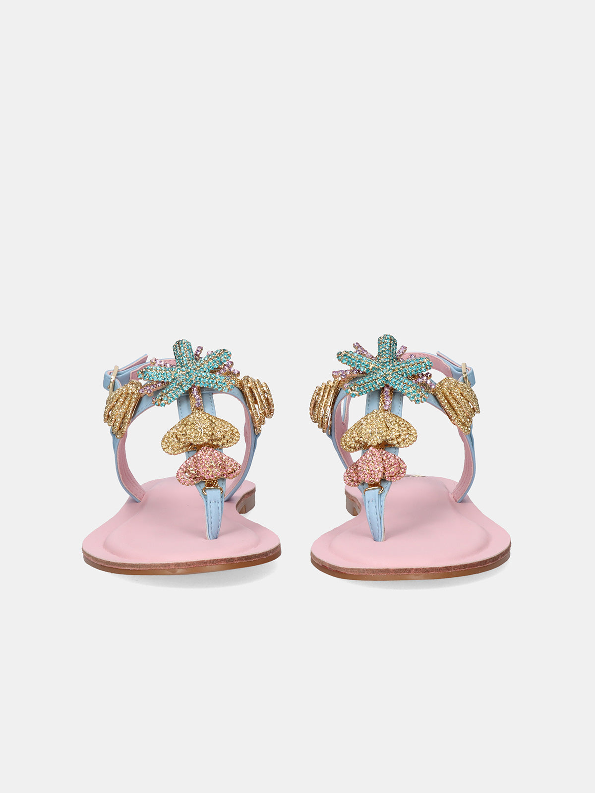 ANGELINA-158 STRASS AQUA PINK