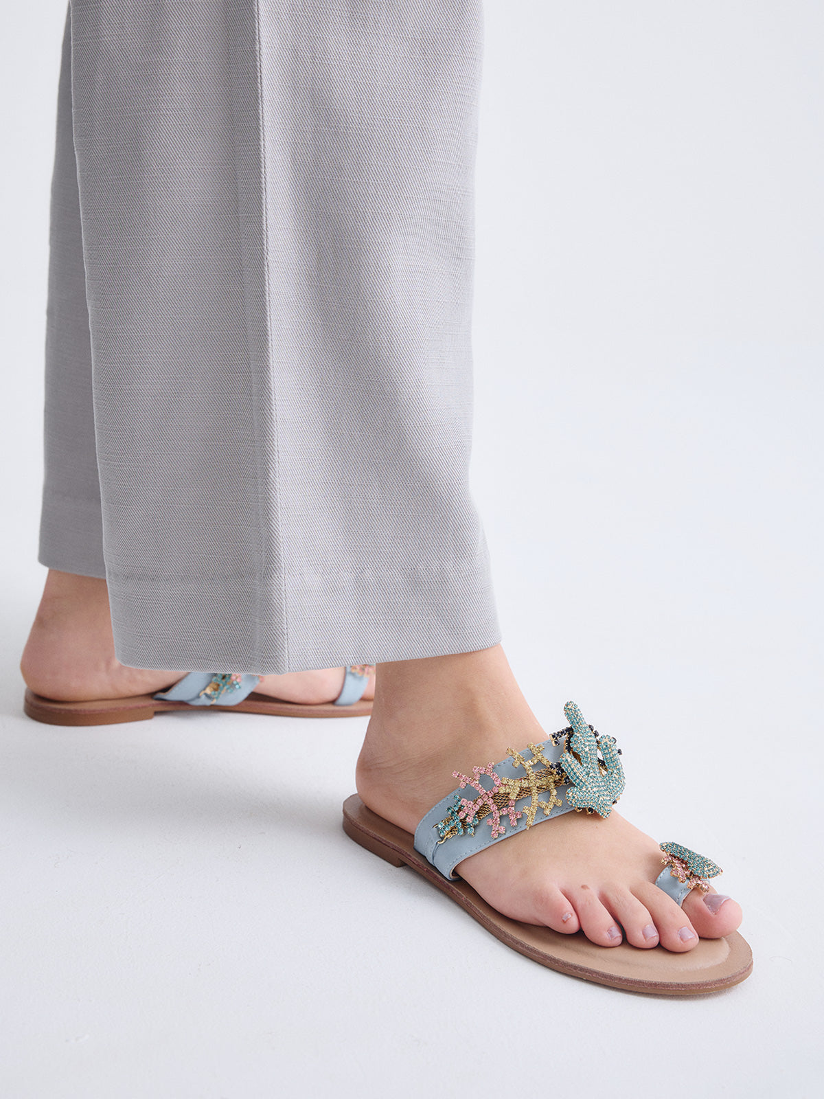 ANGELINA-162 STRASS AQUA