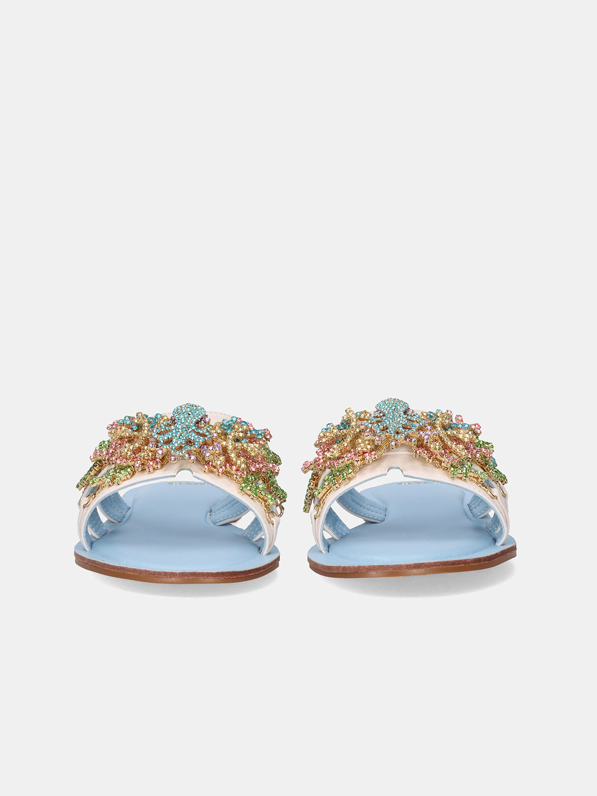 ANGELINA-165 STRASS WHITE BLUE
