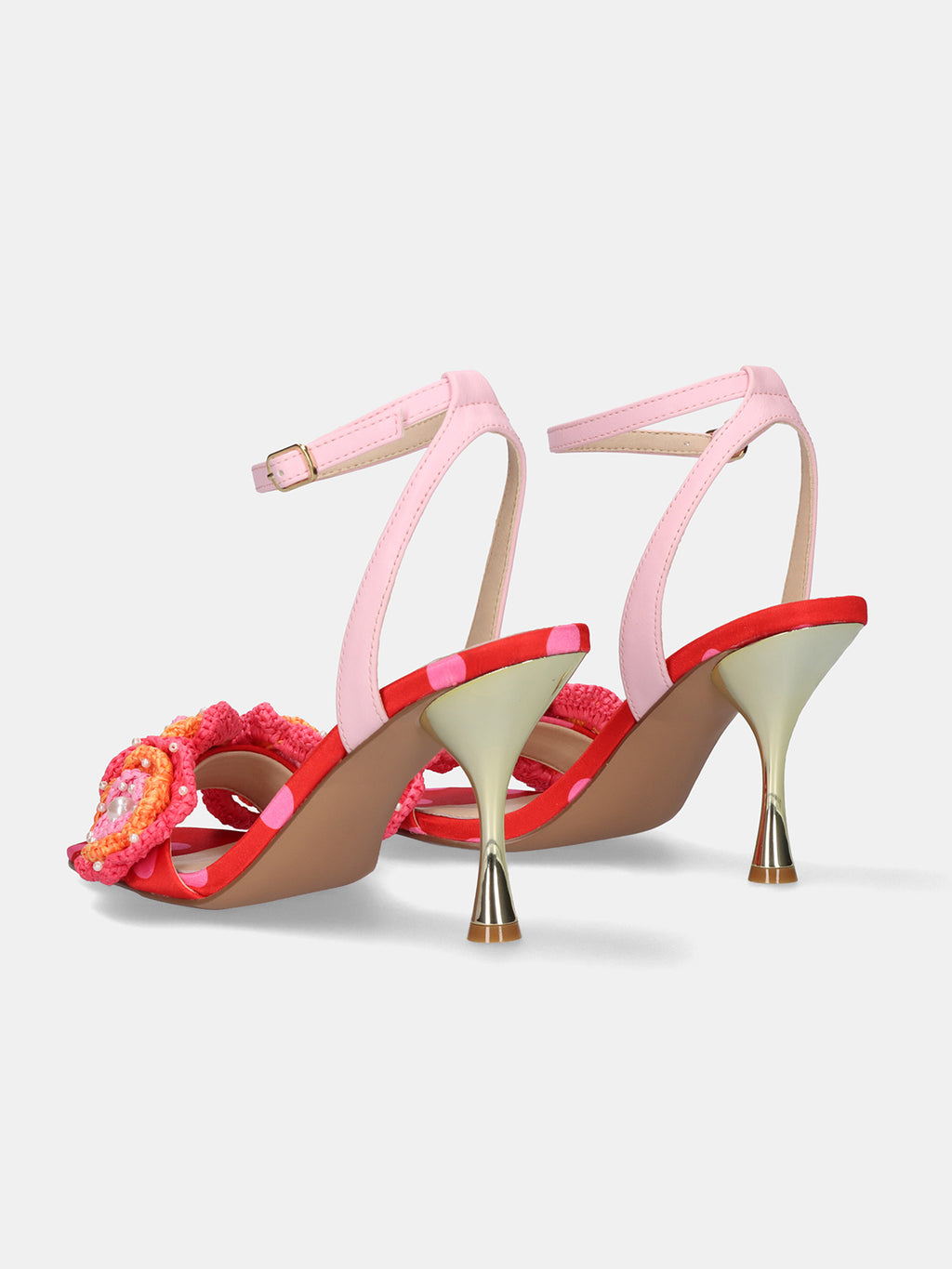 ANITA-116 FLOWER RED PINK