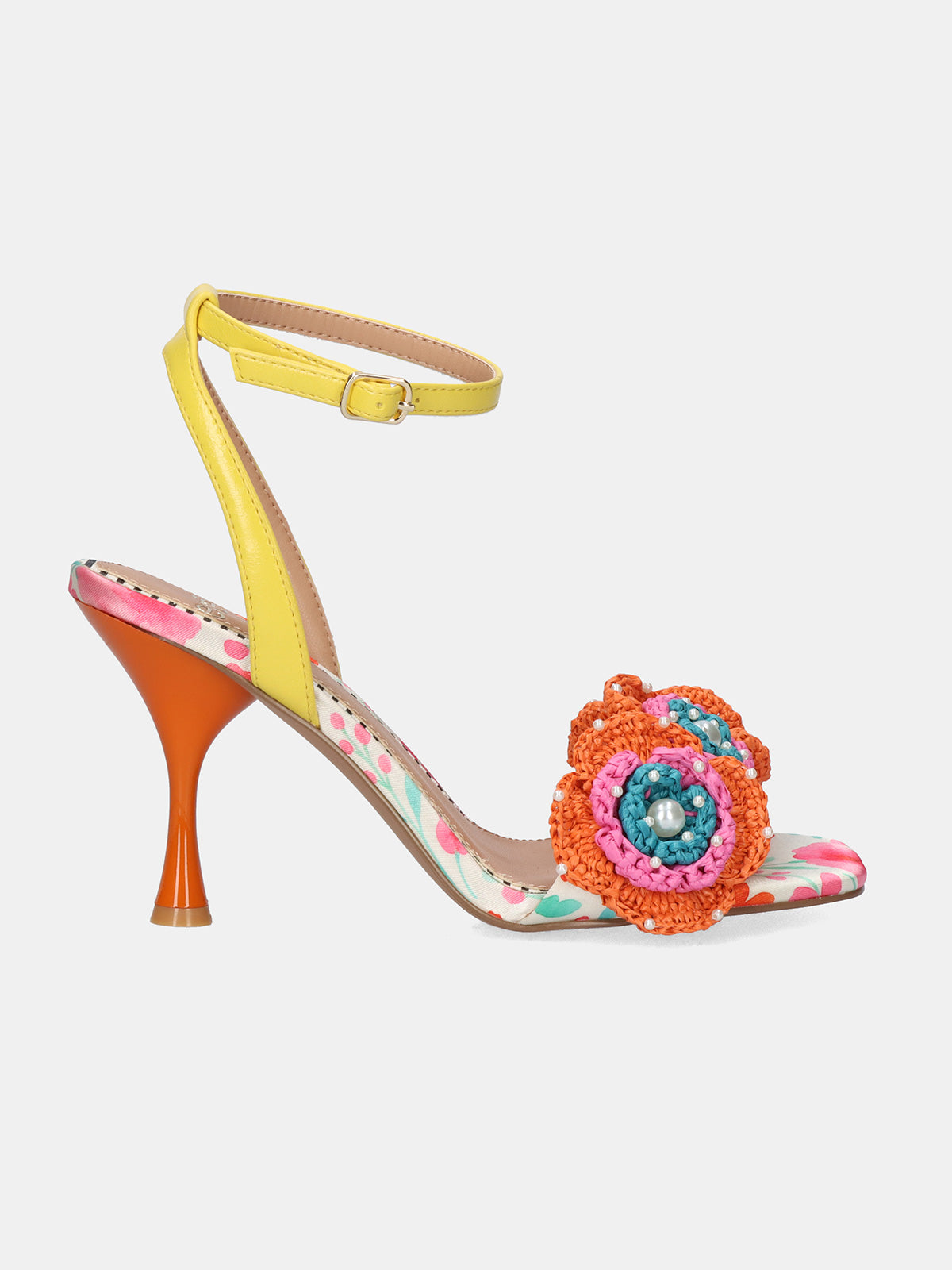 ANITA-116 FLOWER YELLOW ORG