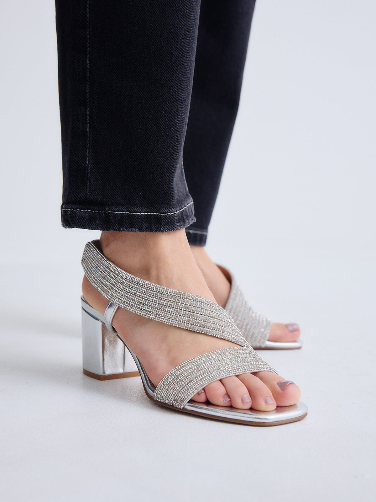 ANNY-428 STRASS SILVER