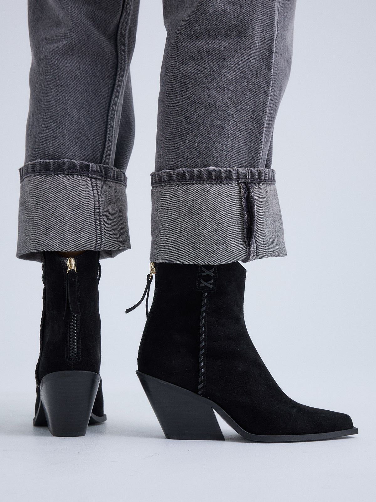 AUSTIN-233 SUEDE BLACK