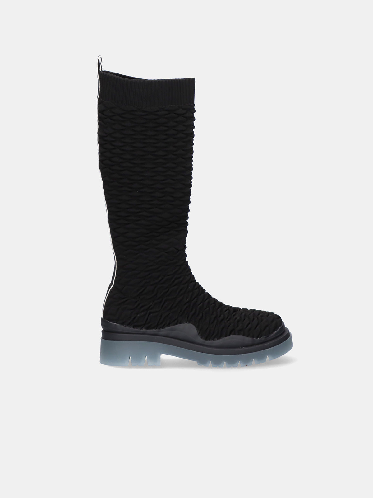 B077-H505 KNIT BLACK