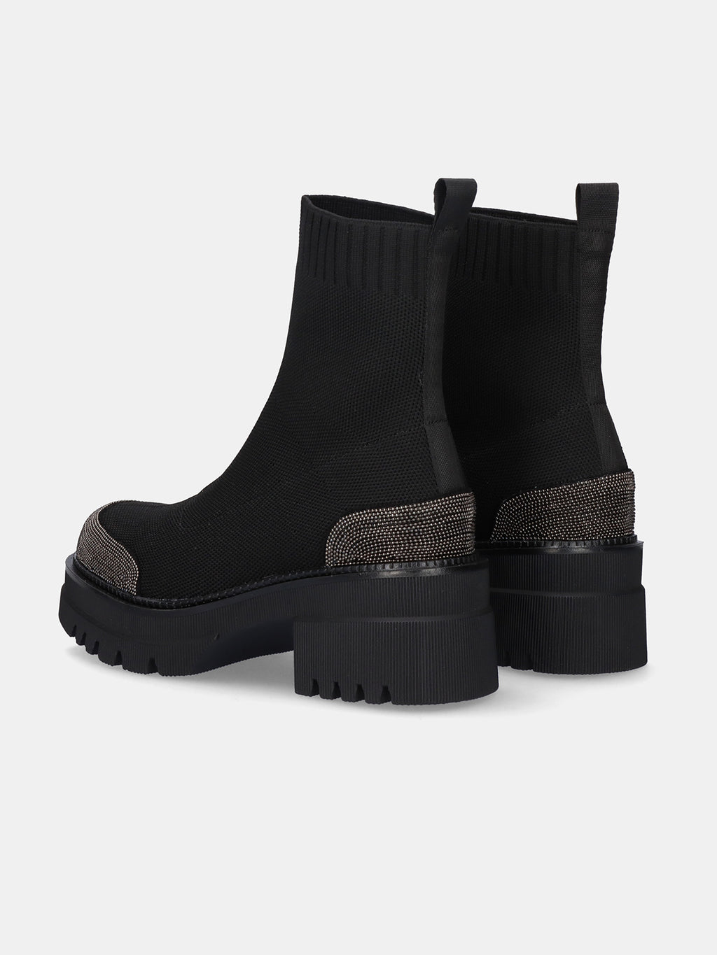 B079-H1037 KNIT BLACK