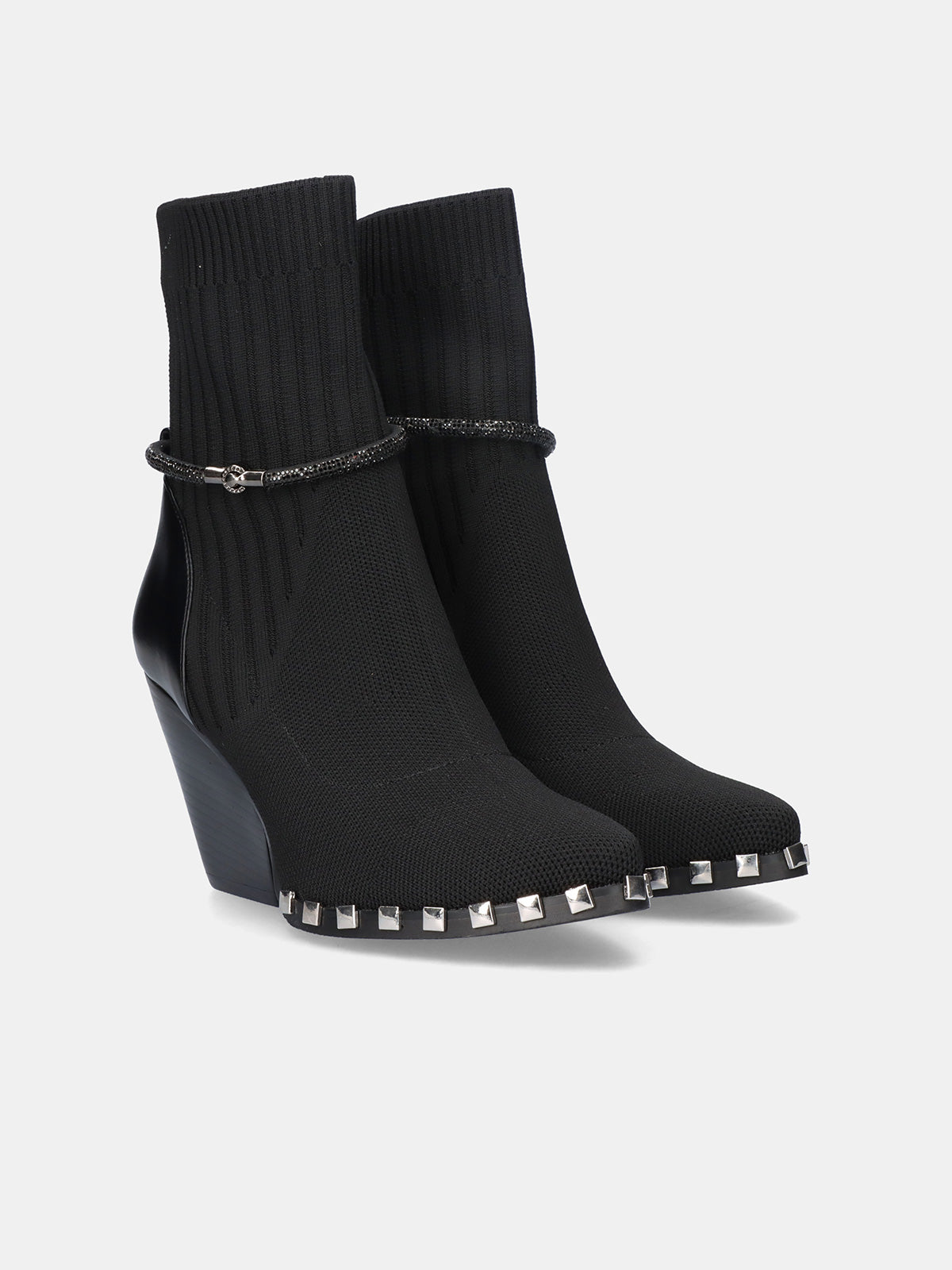 B469-H1118 KNIT BLACK