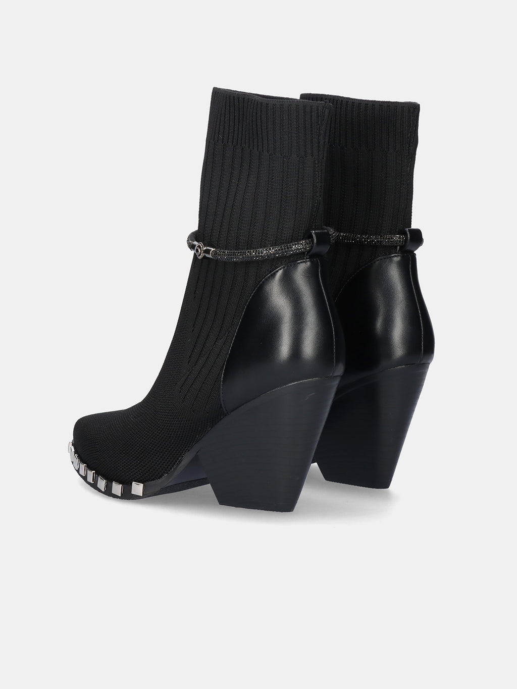 B469-H1118 KNIT BLACK