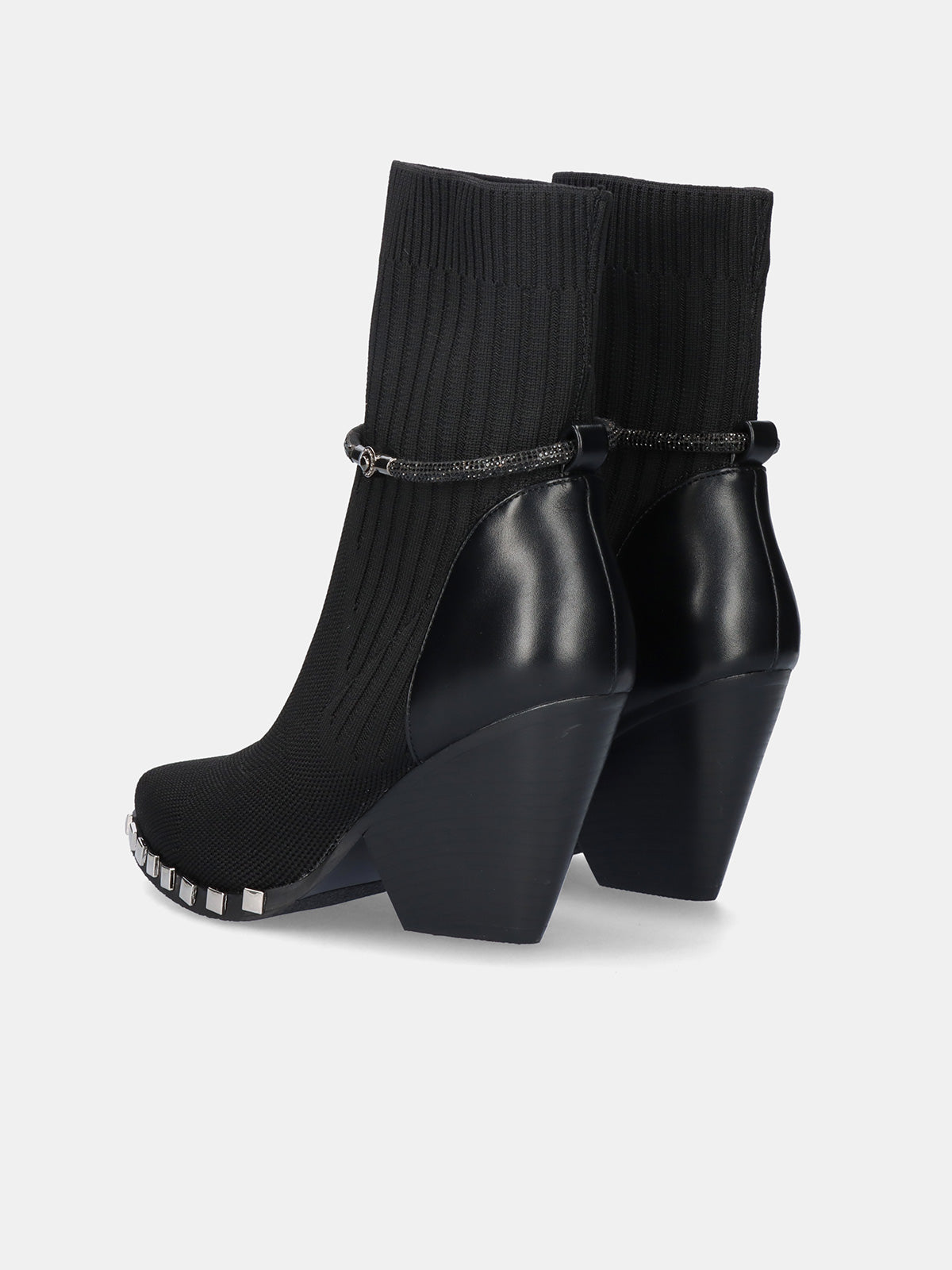 B469-H1118 KNIT BLACK