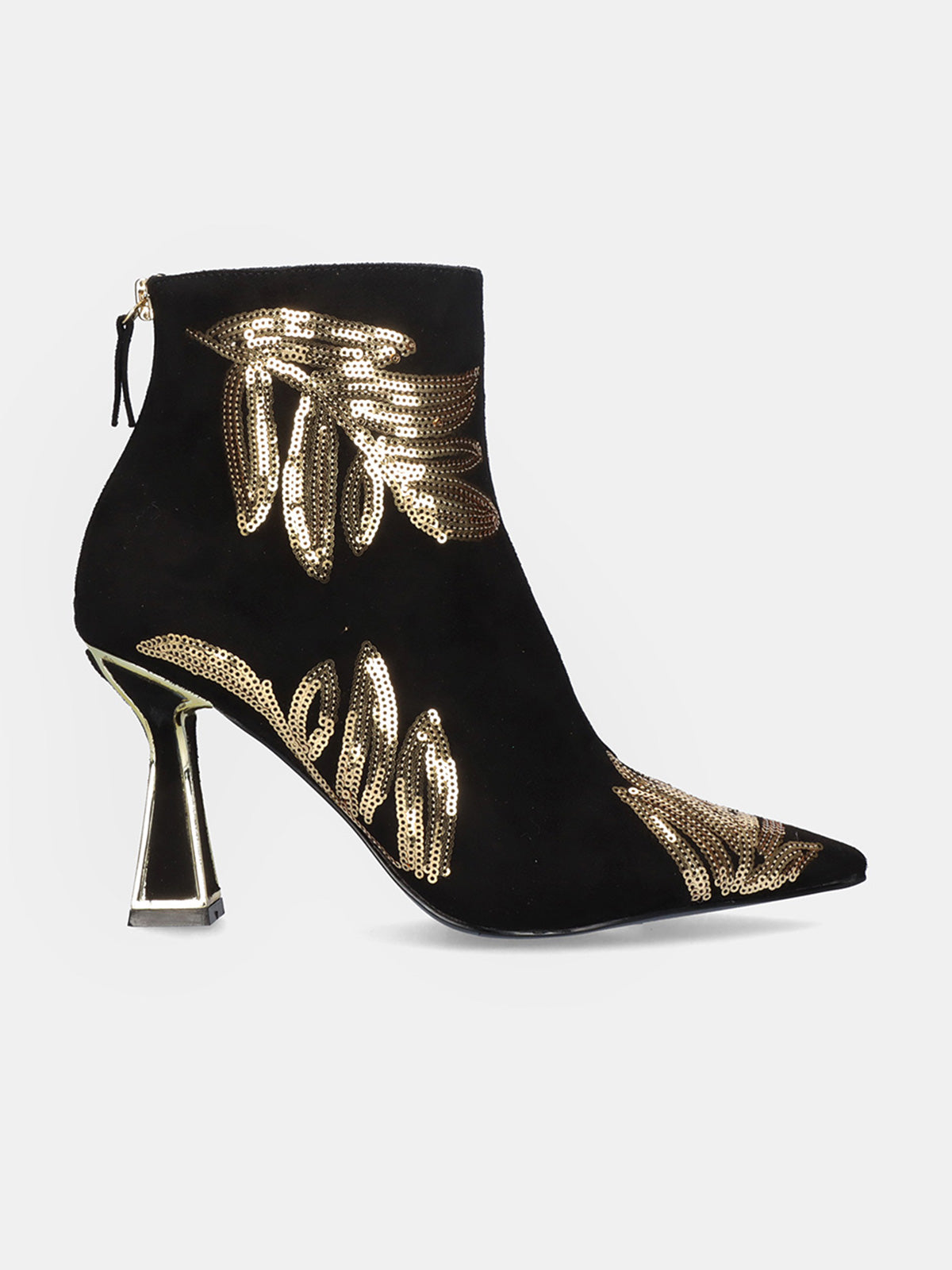 BELINDA-527 FABRIC BLACK-GOLD