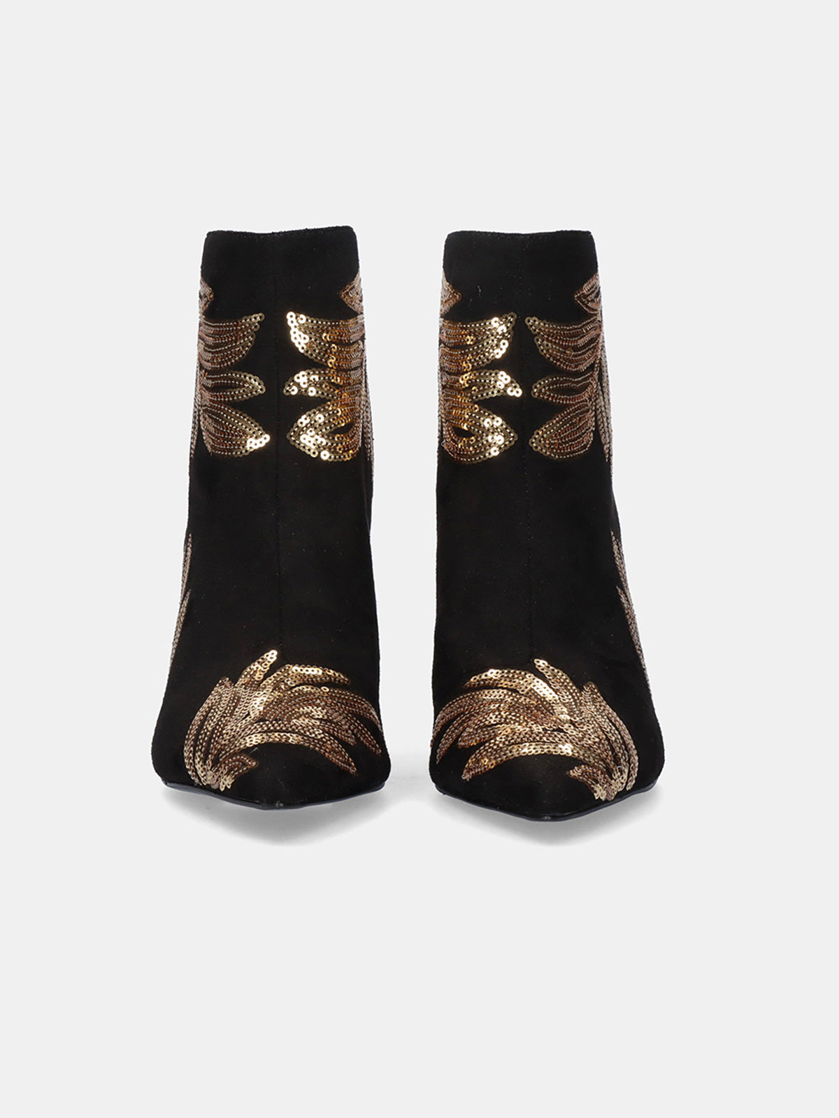 BELINDA-527 FABRIC BLACK-GOLD