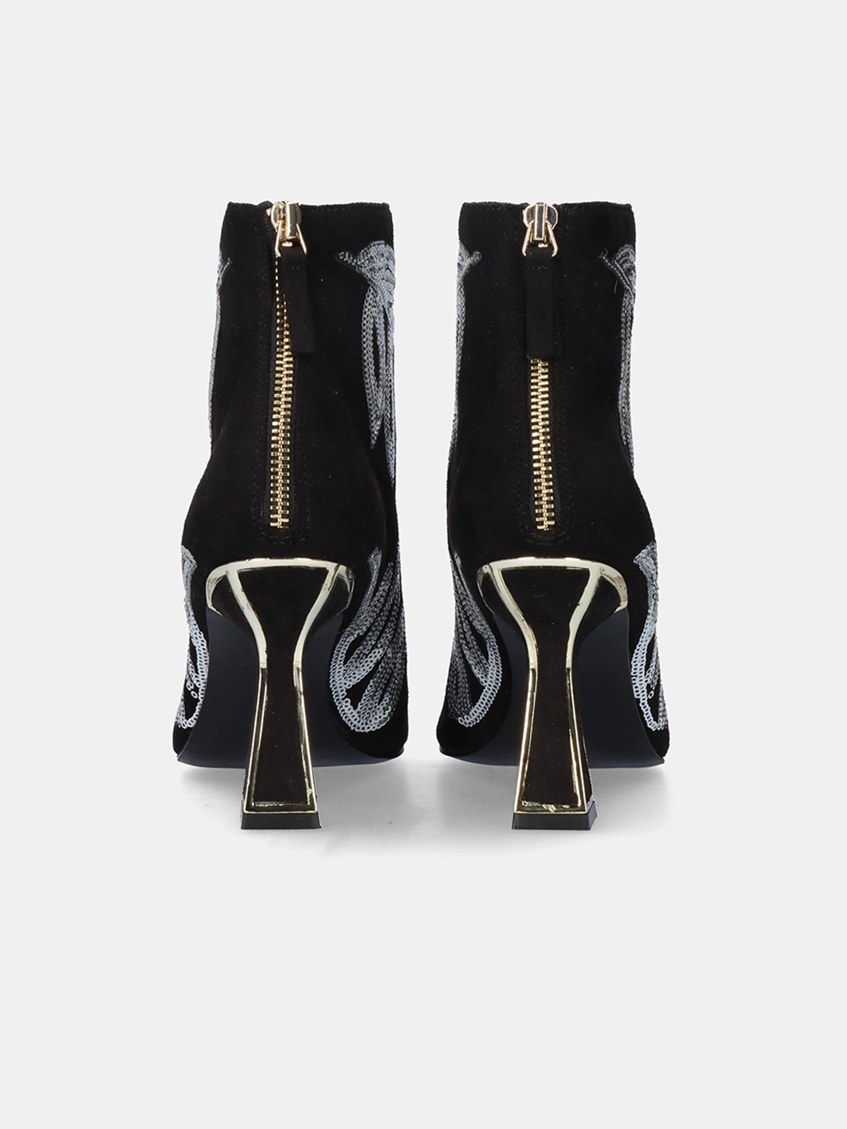 BELINDA-527 FABRIC BLACK SILVER