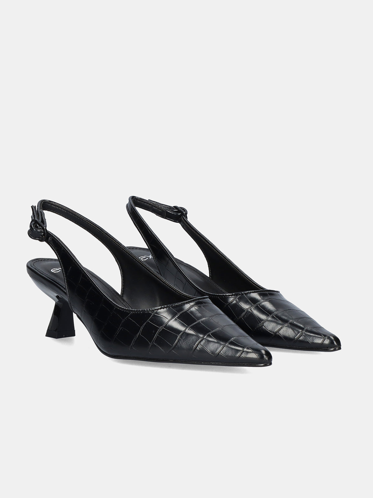 BLAIR-368 CROCO BLACK